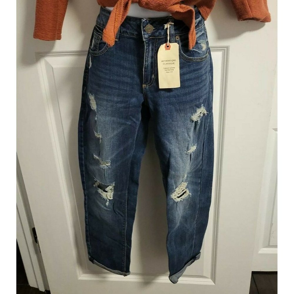 Garage Vintage Denim Premium Girlfriend Heritage Jeans 01